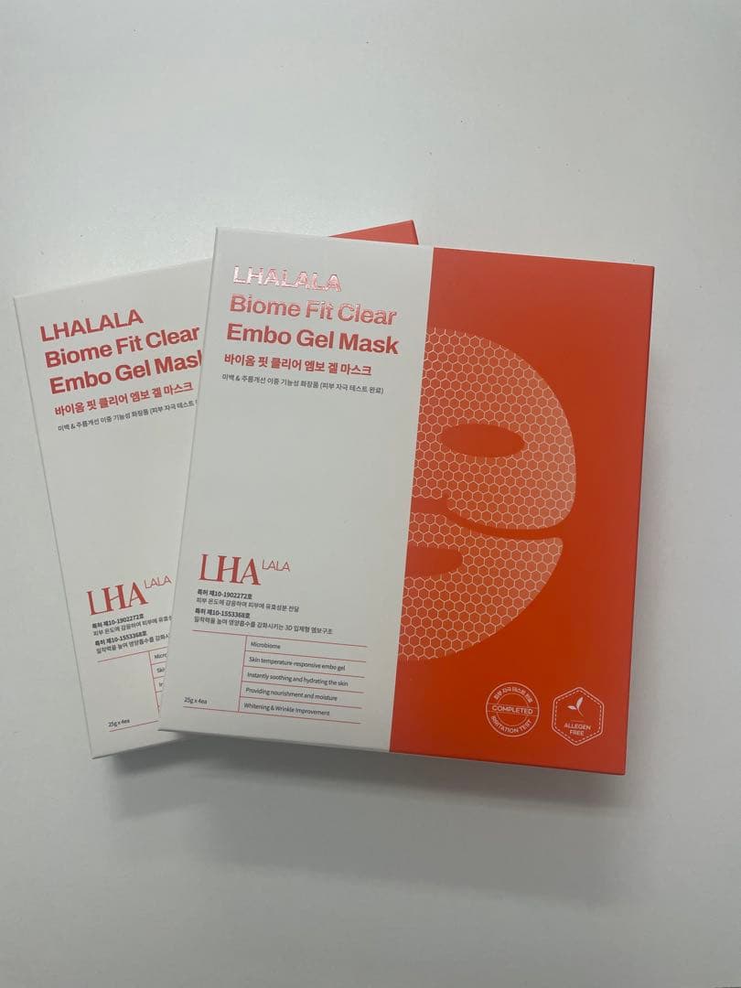 ララピールパック2箱(8枚)セット