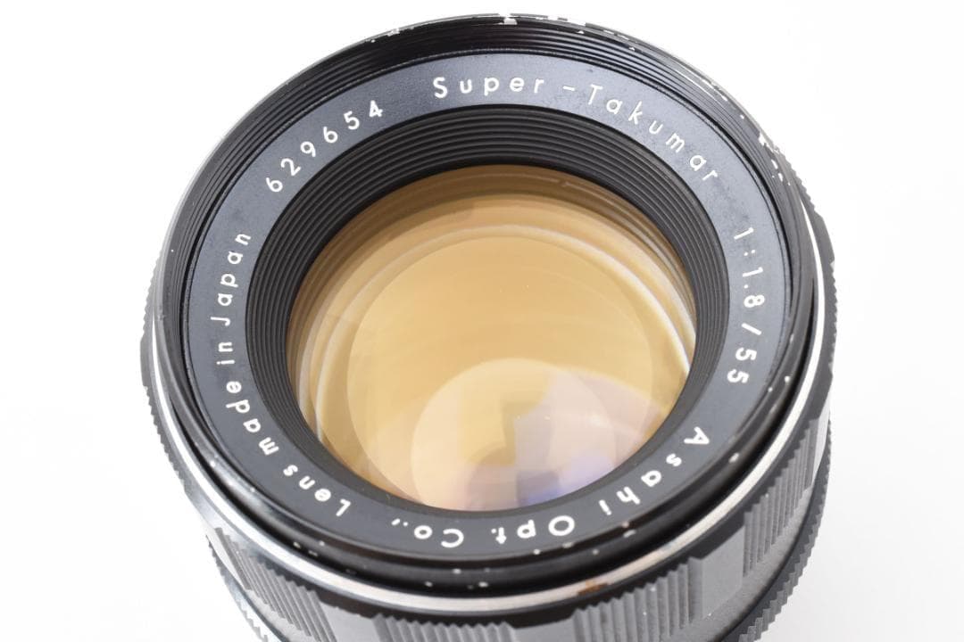 ◎初期型◎ Super Takumar 55mm F1.8 フード付 F0195