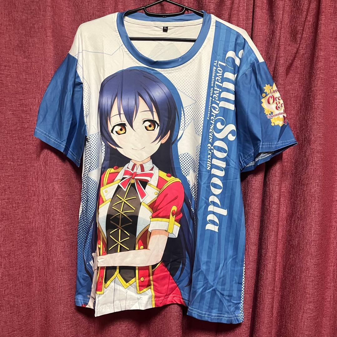 ラブライブ μ's OverseasEvents Tシャツ 園田海未