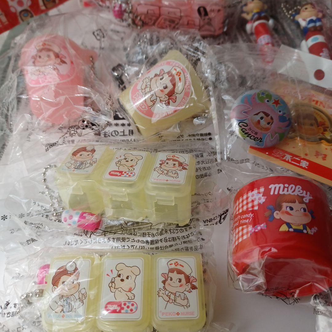不二家　ペコちゃん　グッズ　大量　まとめ売り　マスコット　ストラップ等