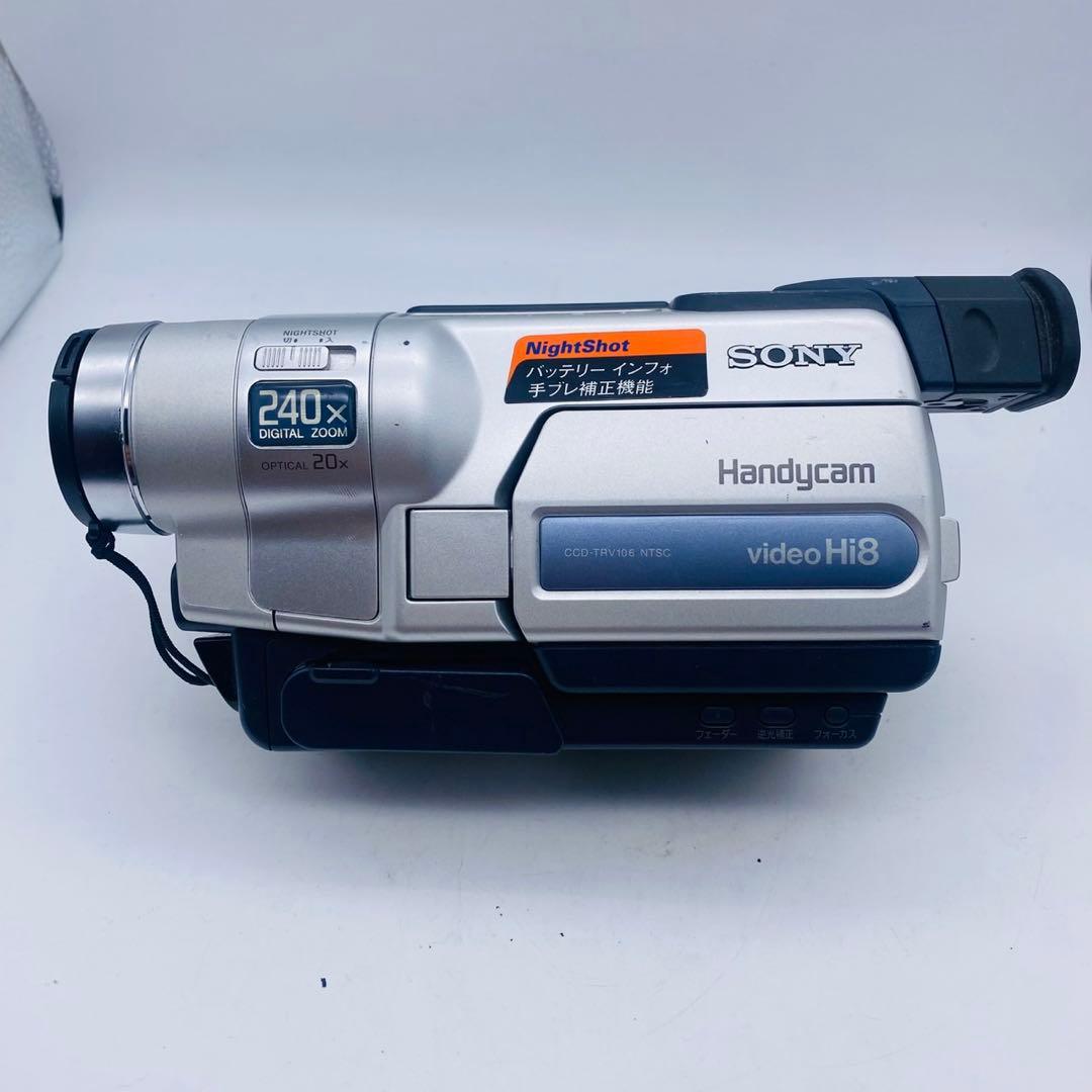 【動作確認済み】 SONY CCD-TRV106ビデオカメラ