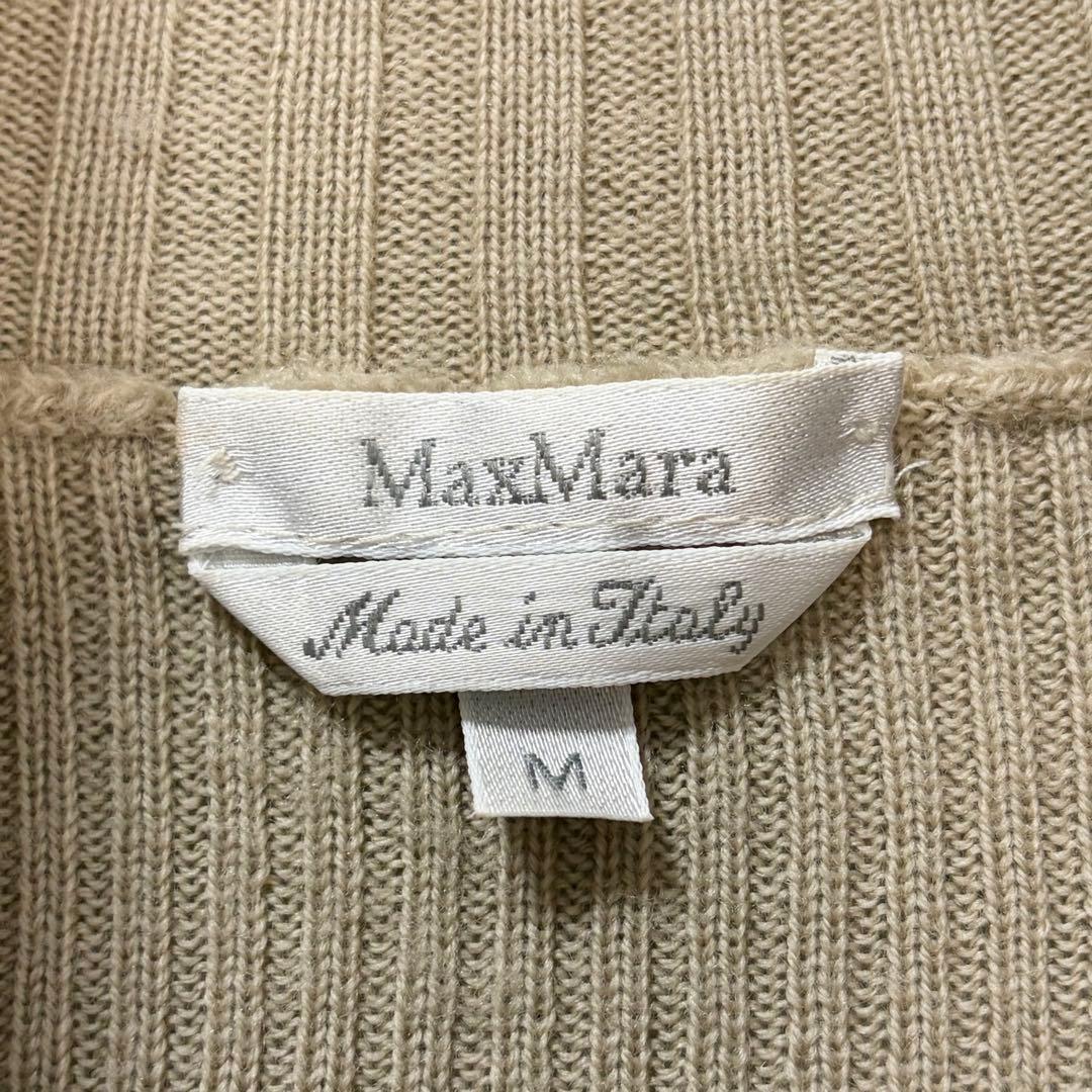 ☆最高峰白タグ☆マックスマーラ　タートルネックニット　イタリア製　Mサイズ