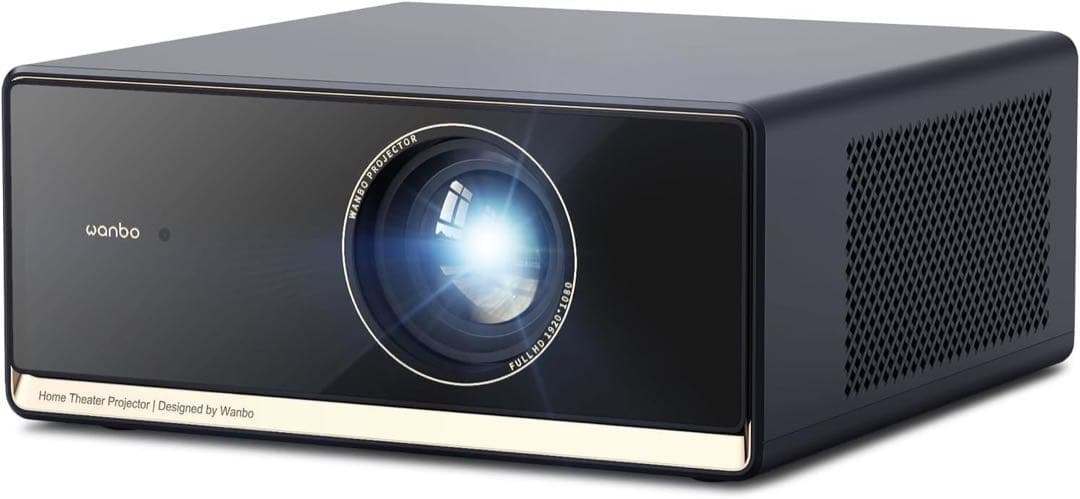 Wanbo X5 Pro　プロジェクター　4K　短距離　静音　オート　補正　5G