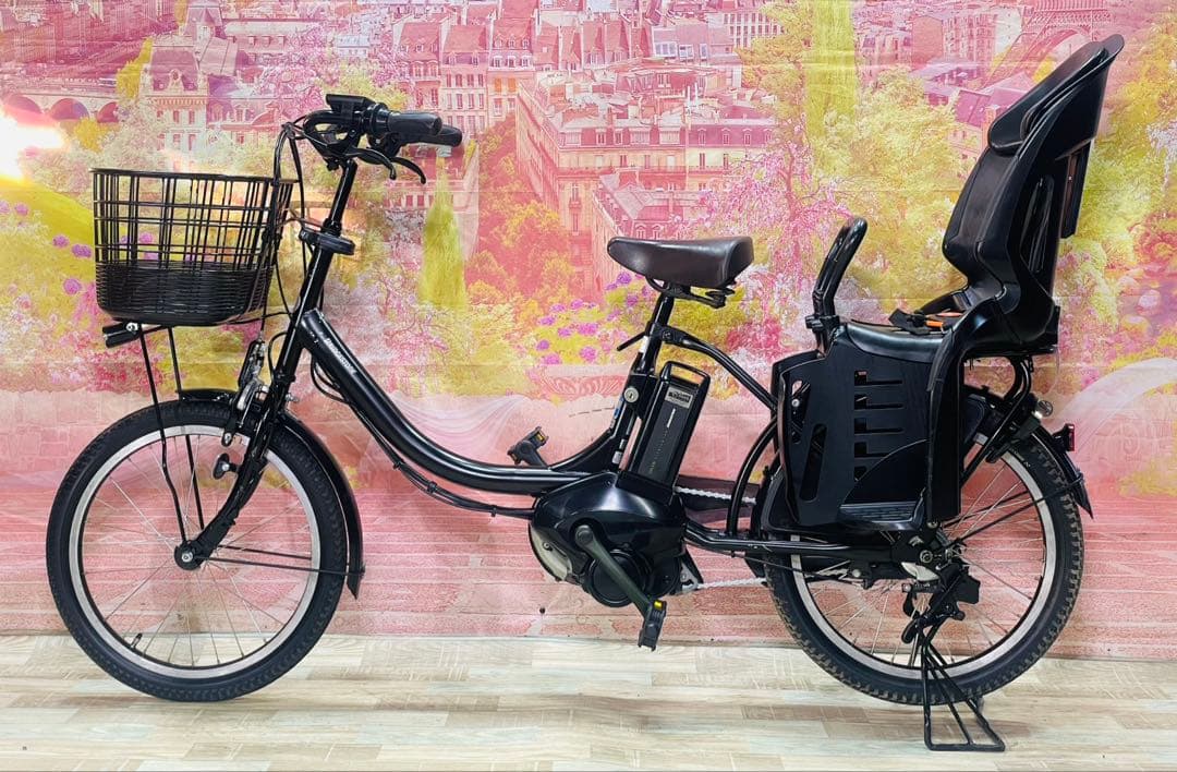 ZK3353 電動自転車 ブリヂストン 子供乗せ 20インチ 送料無料