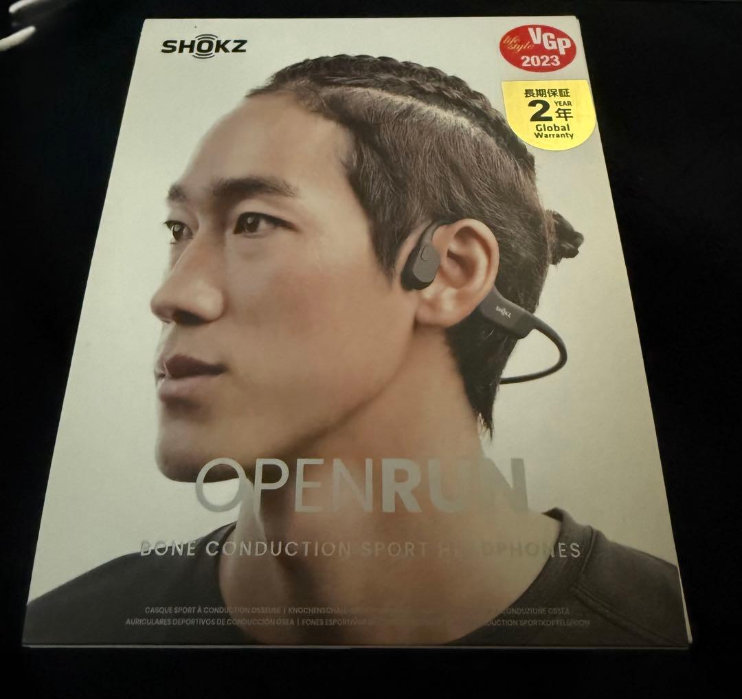 SHOKZ OPEN RUN 骨伝導イヤホン