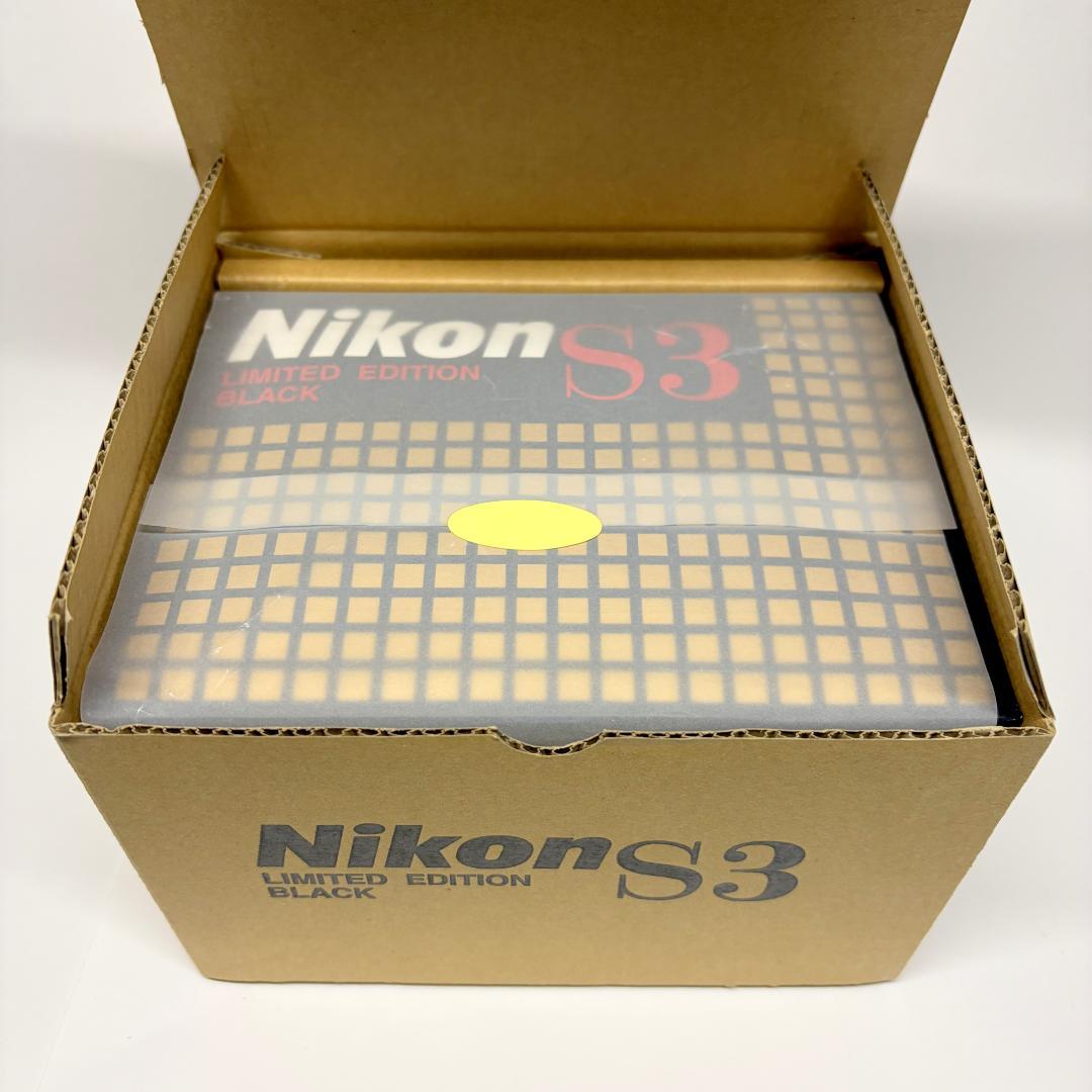 【未使用保管】Nikon S3 LIMITED EDITION BLACK