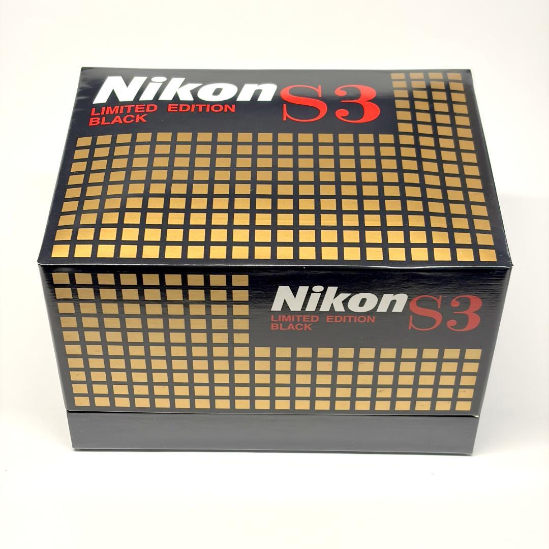 【未使用保管】Nikon S3 LIMITED EDITION BLACK