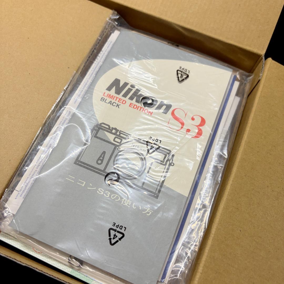 【未使用保管】Nikon S3 LIMITED EDITION BLACK