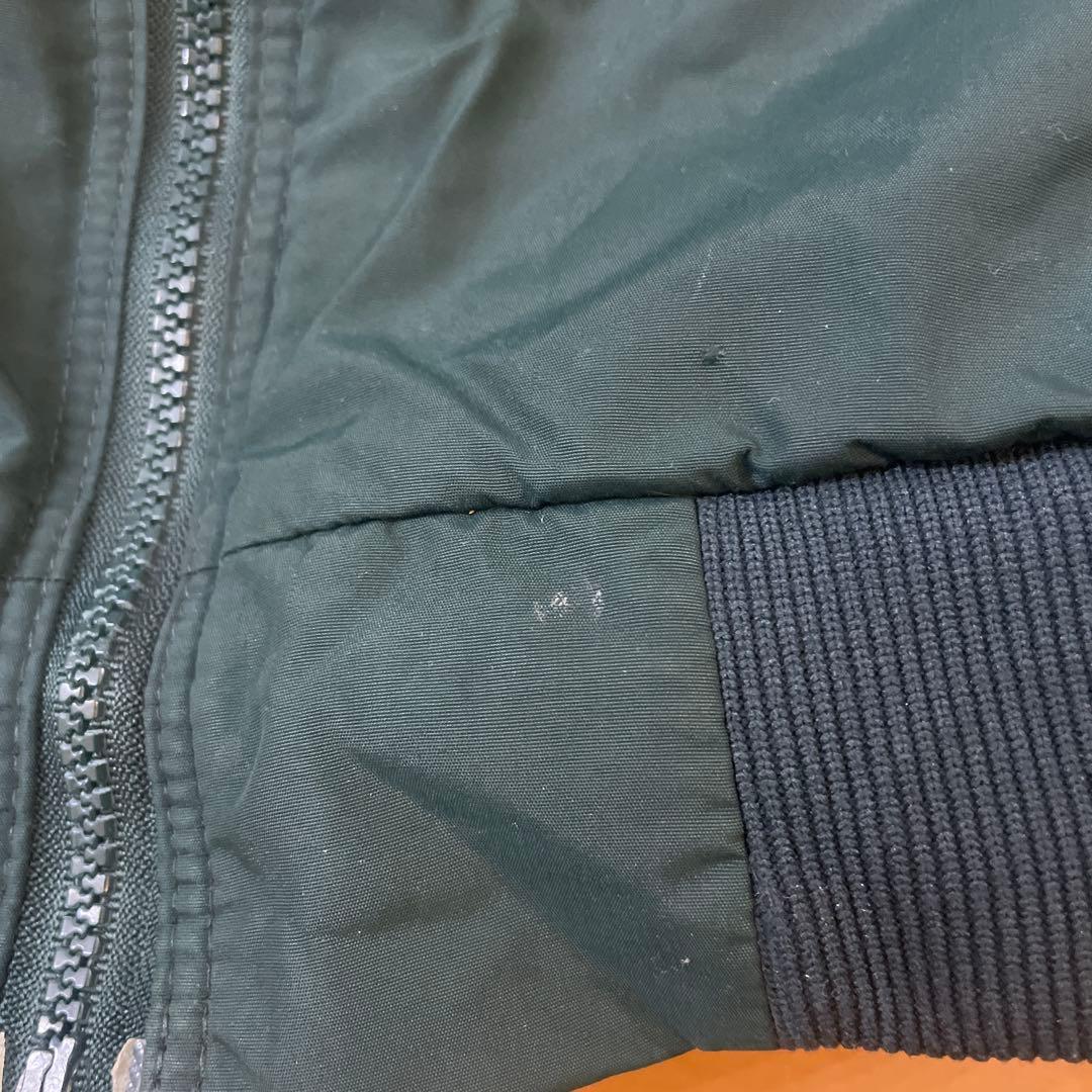 く*る様 USA製 グリーン グレー パタゴニア シェルドシンチラ