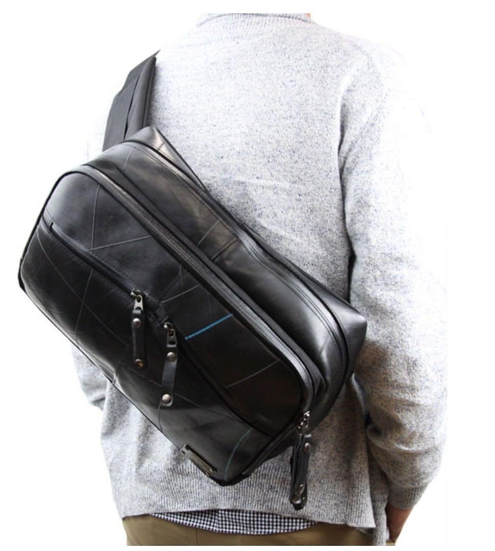 ⭐️値下げ　SEAL モバイラーズボディバッグ　レッド×グレー