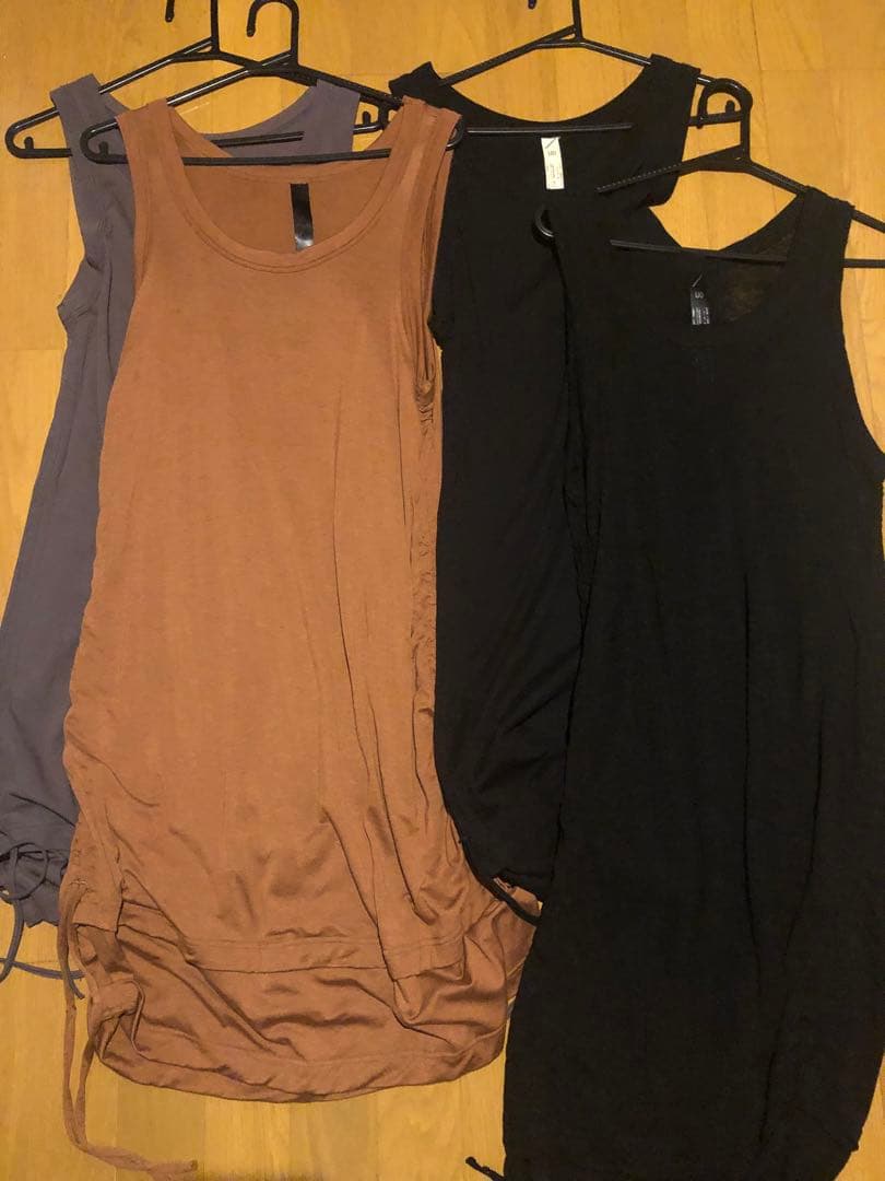 ☆sistere システレ　タンクトップ　ロング　4枚組　お買い得　京都☆