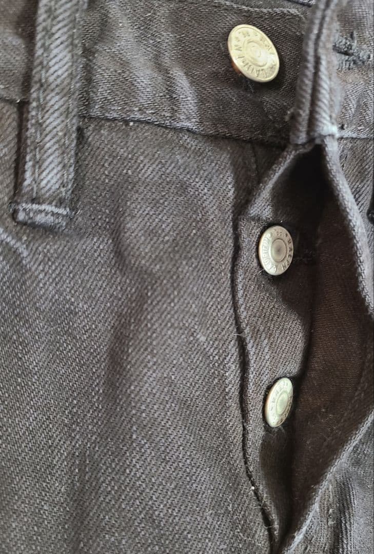 RRL ダブルアールエル ブラックデニム USA製