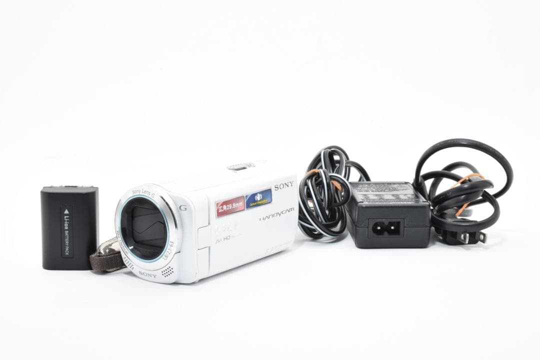 SonyソニーHDR-CX270V ビデオカメラ ハンディカム　ホワイト028