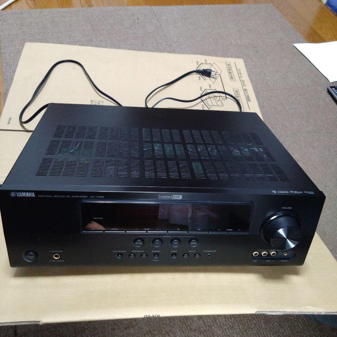 中古美品 ヤマハ AVアンプ 5.1ch ブラック AX-V465(B)
