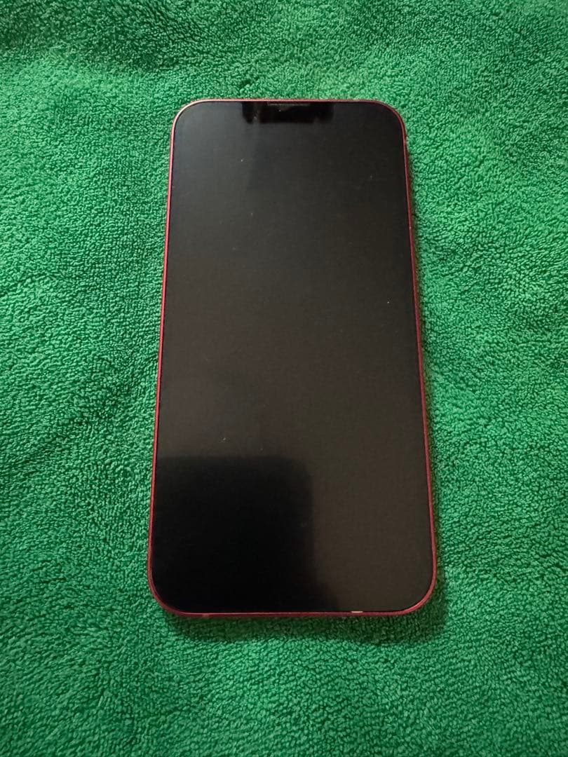 iPhone 13 mini RED 美品 256GB 90%バッテリー
