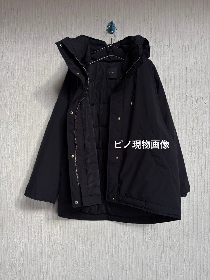 36【即発可】新品 Spick and Span 2WAY撥水ダウンハーフコート