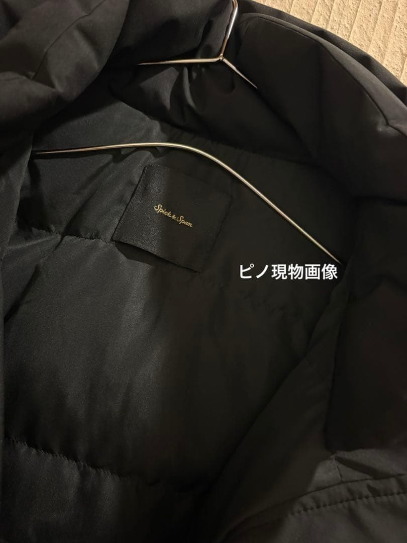 36【即発可】新品 Spick and Span 2WAY撥水ダウンハーフコート