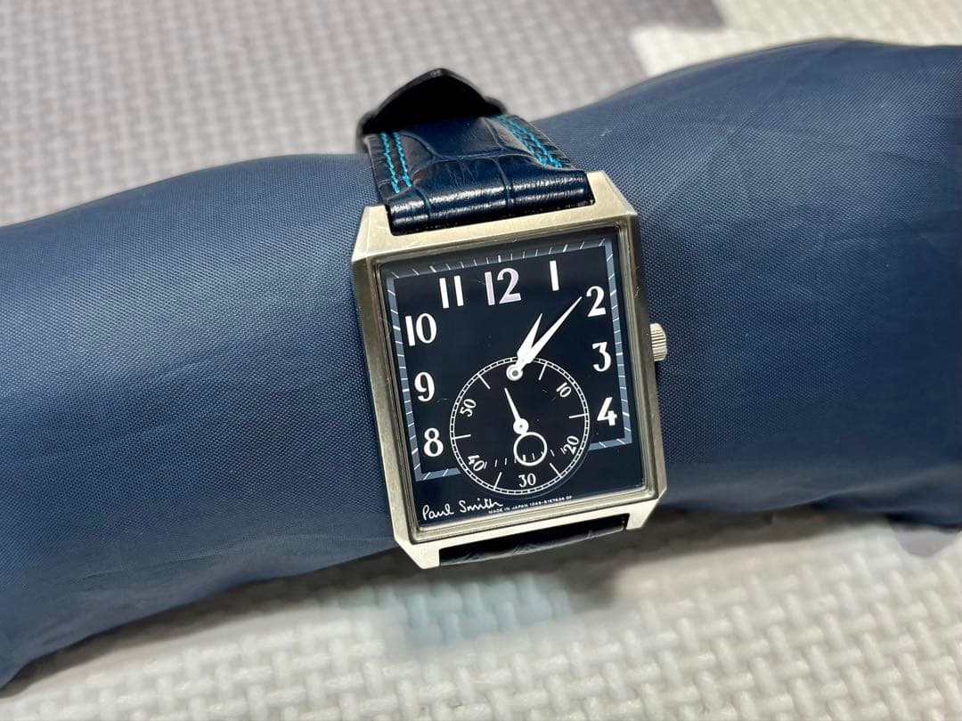 Paul Smith スクエア 時計 ネイビー