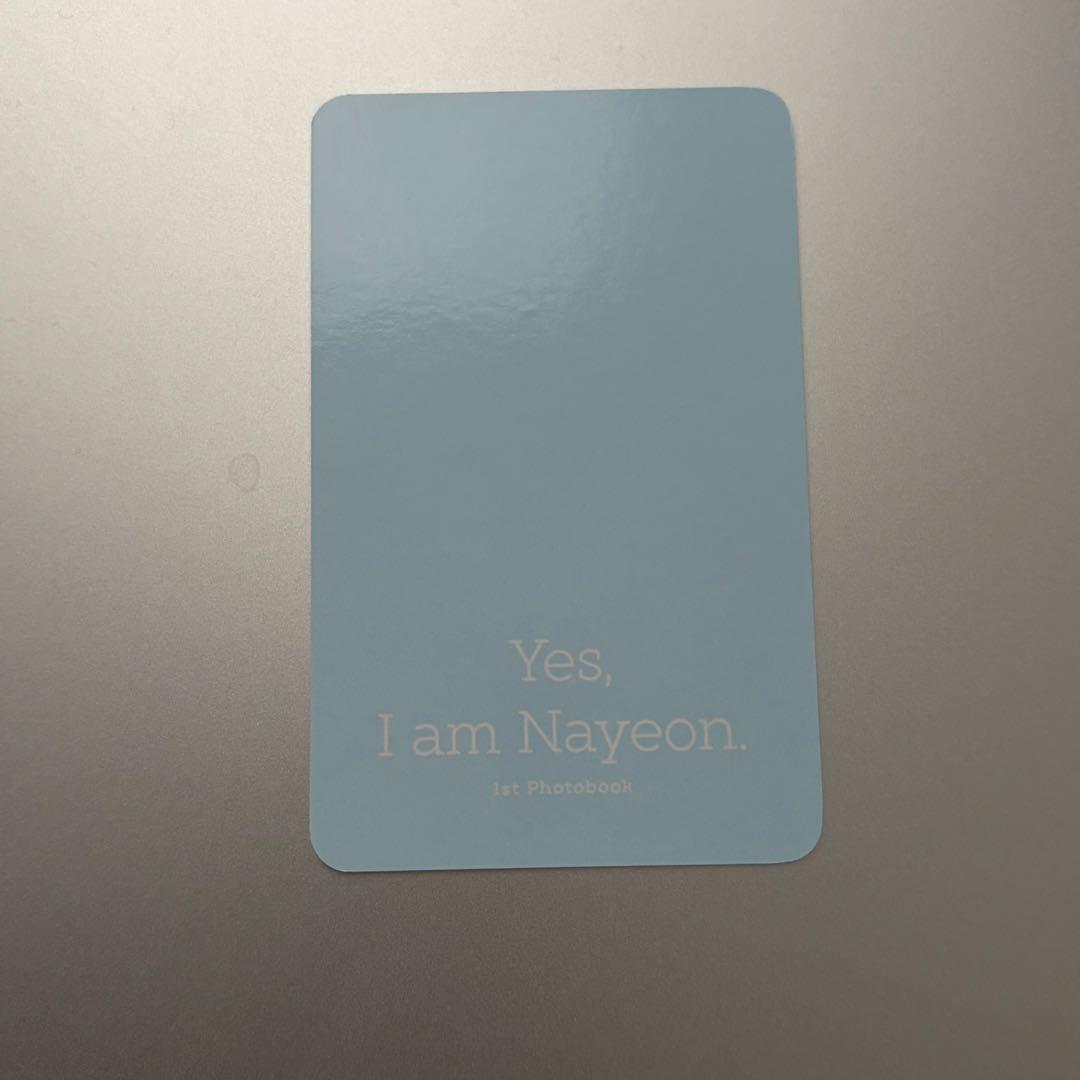 Yes, I am Nayeon. JYP SHOP 購入特典トレカ