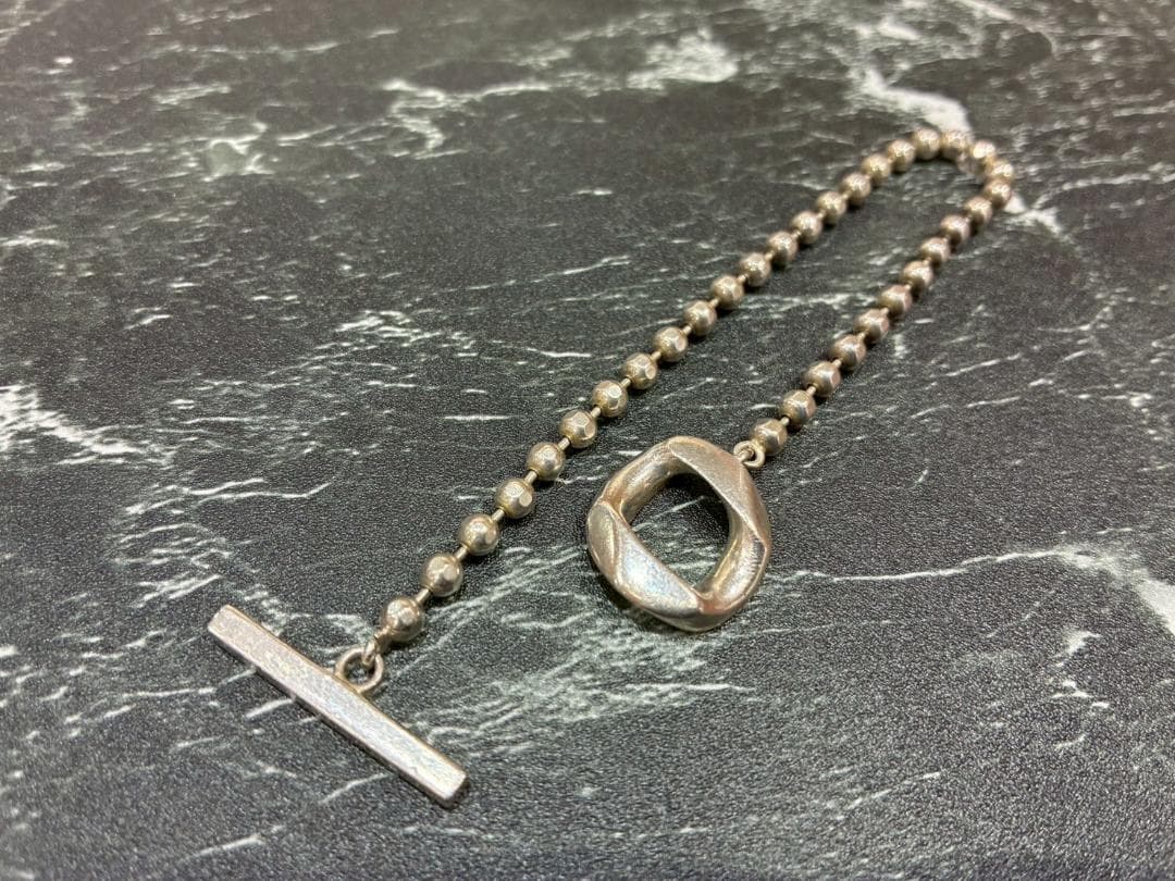 ♥【136】グッチ　ボールチェーン　ブレスレット　925