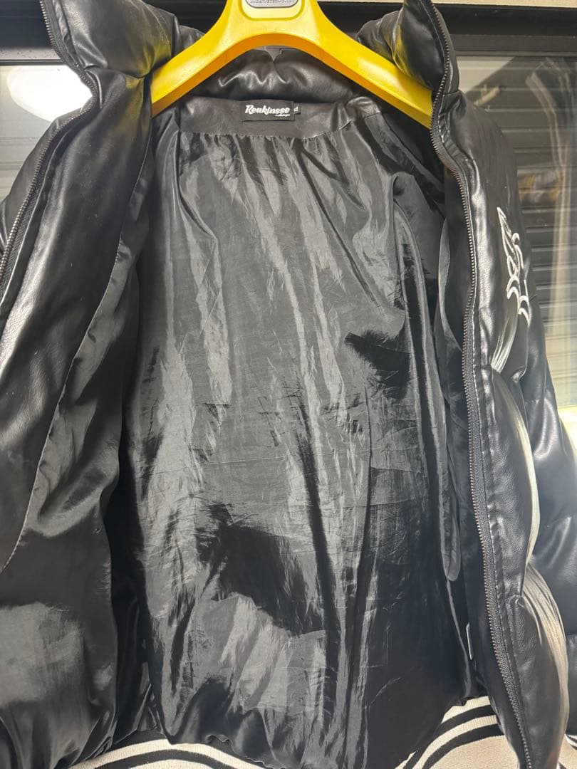 Reakinsse ブラック ダウンジャケット じゅ