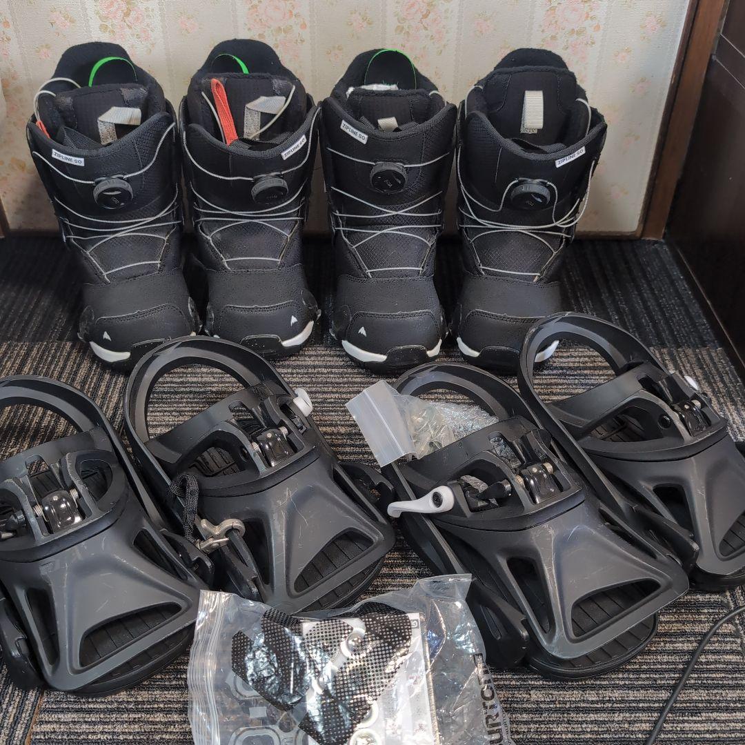 ｋａｉBURTONStepONキッズビンディングブーツ22cm（2セット）