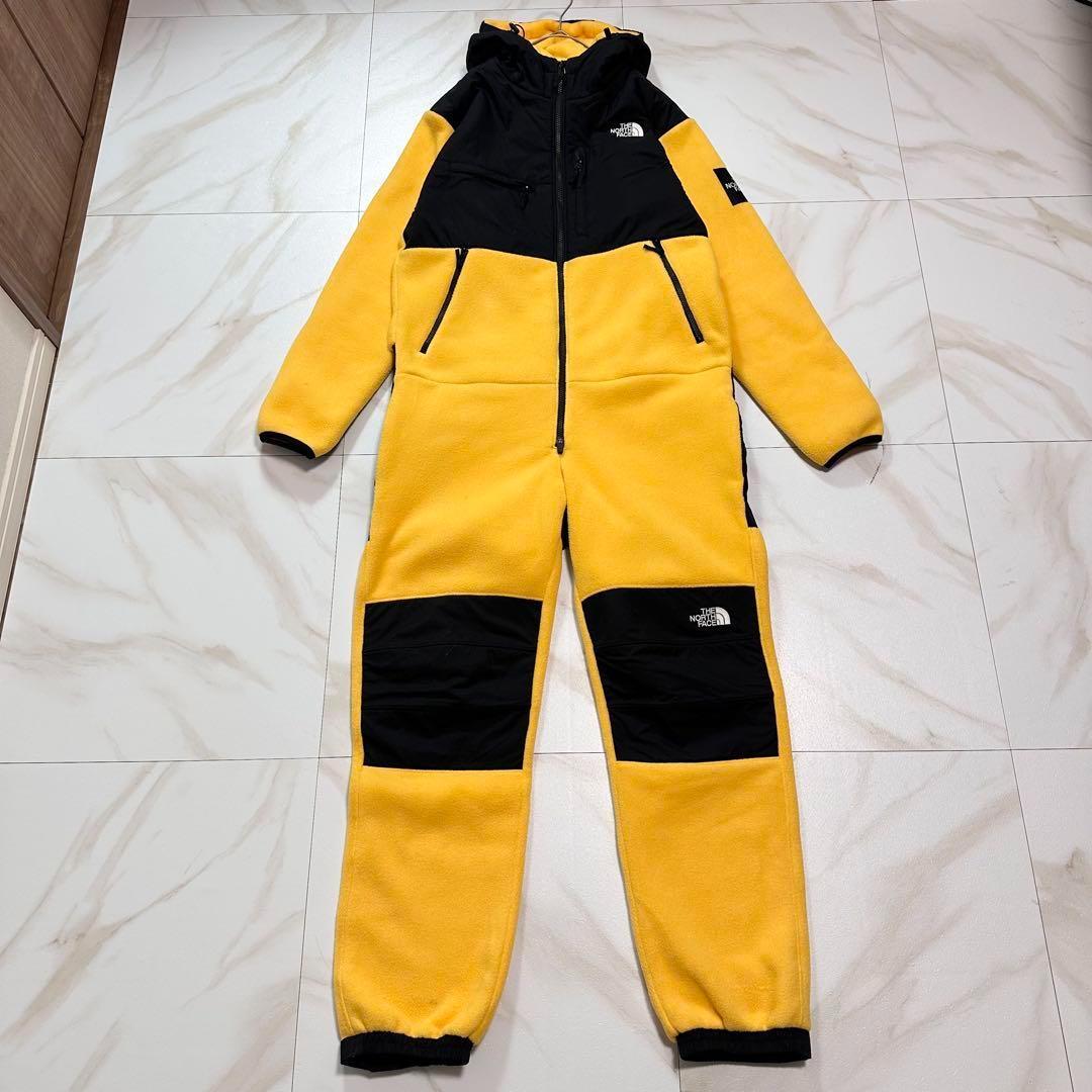 【激レア】ノースフェイス　デナリワンピース　つなぎ　フリース　バイカラー　XL