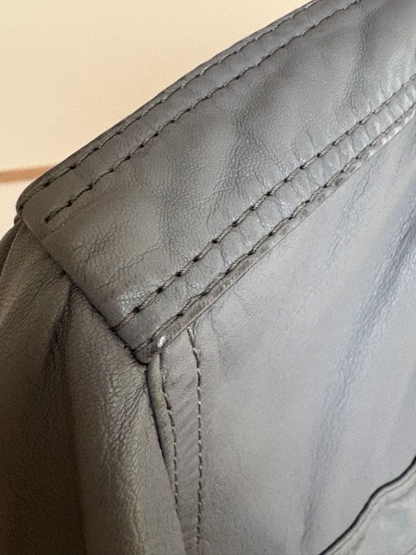 【エディ期】Dior Homme ディオールオム 05SSレザージャケット 44