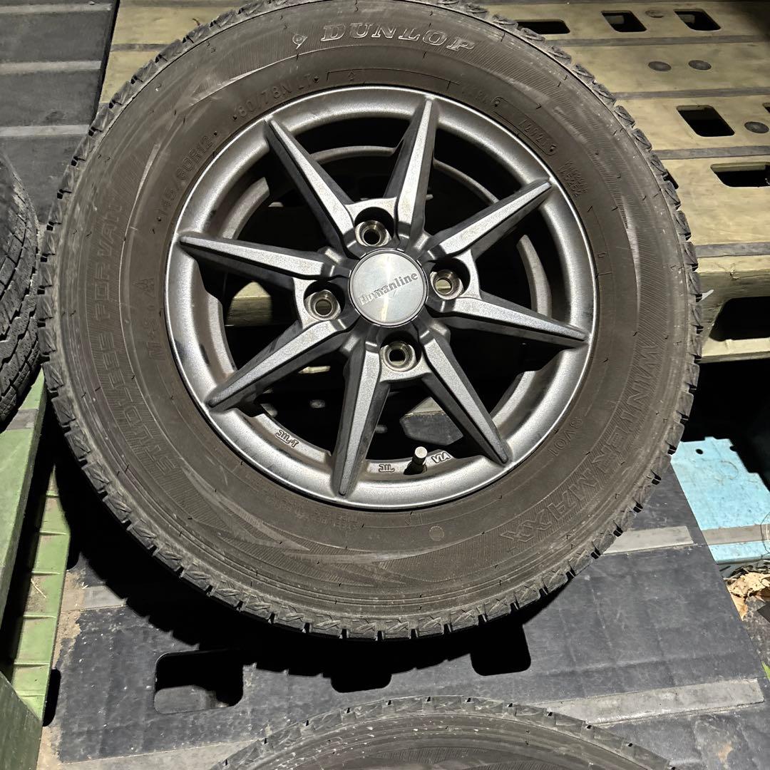 画像追加値下げアルミホイールスタッドレスセット