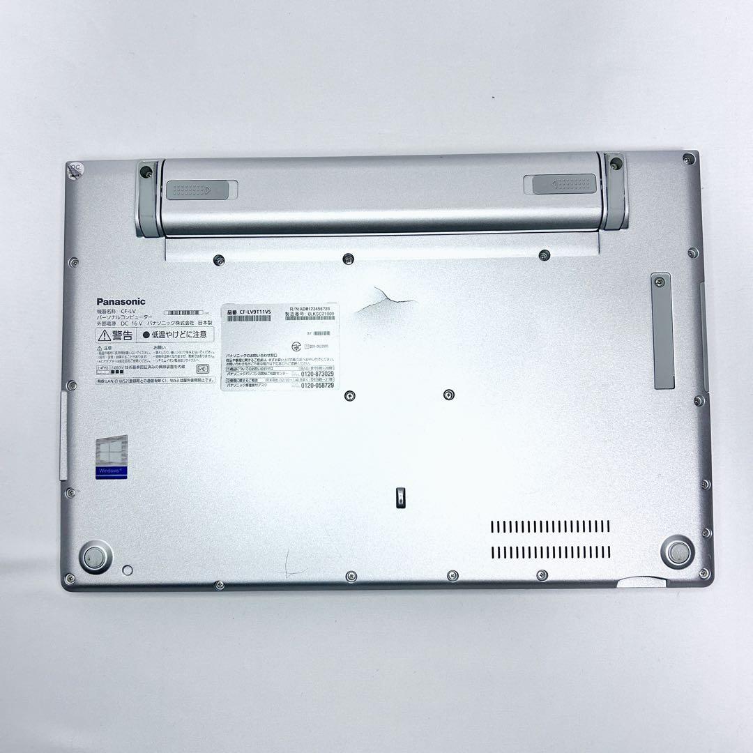 大特価【Core i7・16GB・SSD512GB】レッツノート CF-LV9