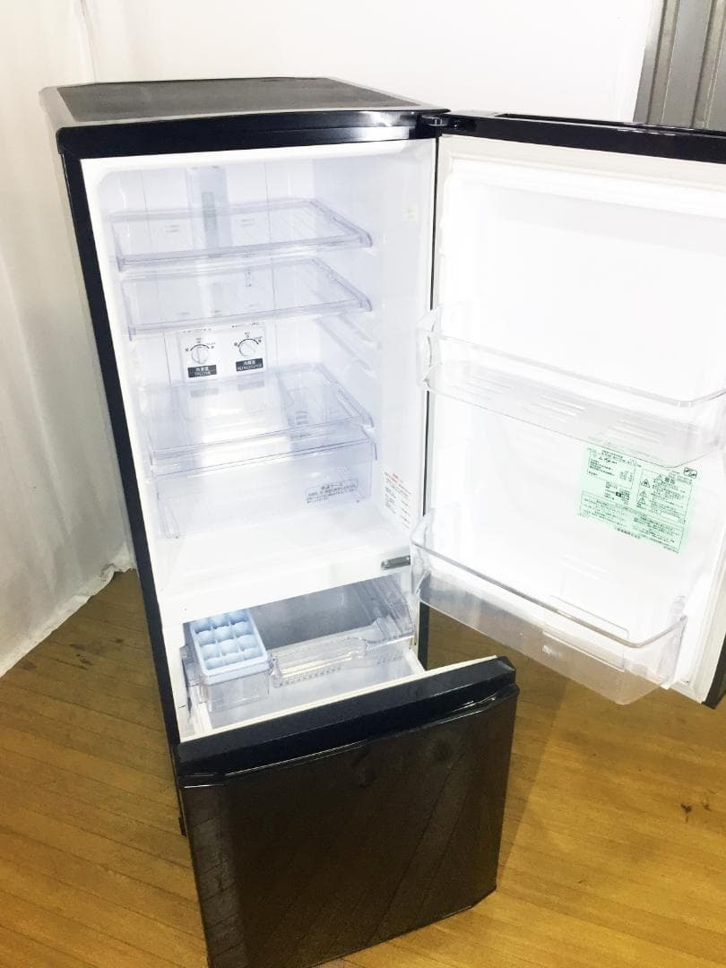 送料無料★三菱 146L 冷蔵庫【♦MR-P15X-B】