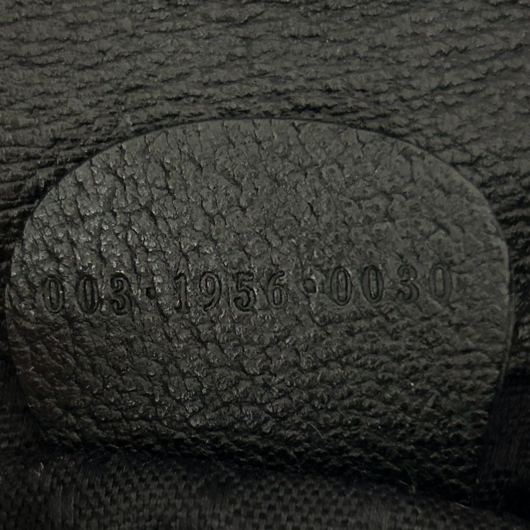 GUCCI グッチ リュック・デイパック ブラック スウェード/レザー バンブー