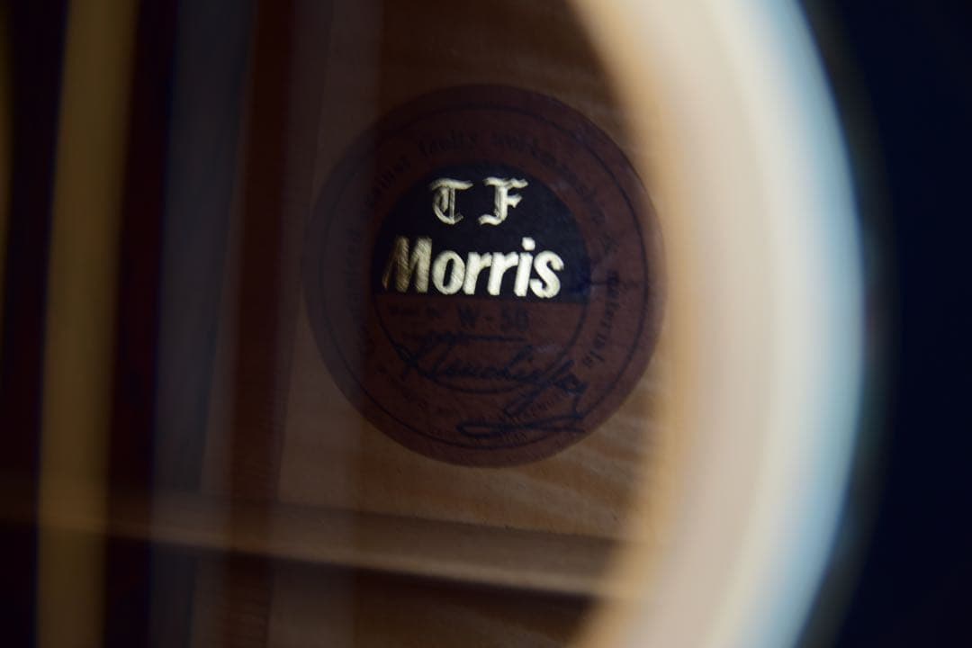 【ジャパンヴィンテージ】　Morris アコースティックギター　W-50