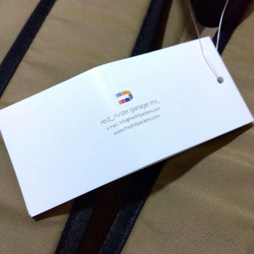 【新品タグ付き】FREDRIK PACKERS　マザーズリュック　カーキ