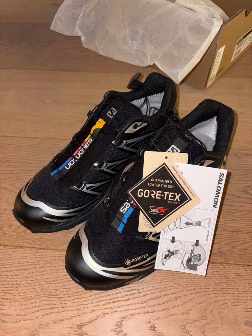 Salomon XT-6 GORE-TEX ブラック/シルバー