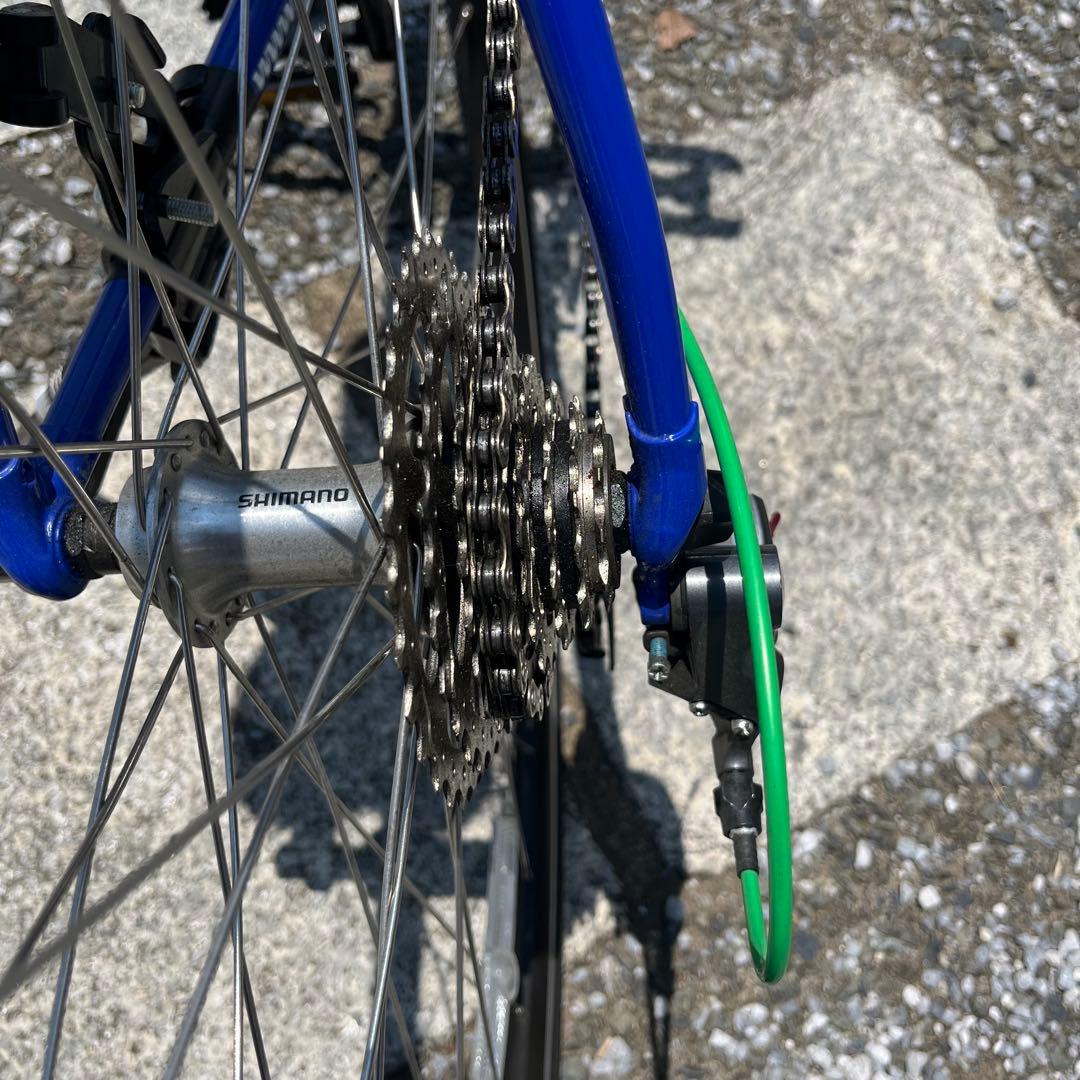 直接可 GIOS ジオス AMPIO アンピーオ ブルー サイズ51 スタンド付