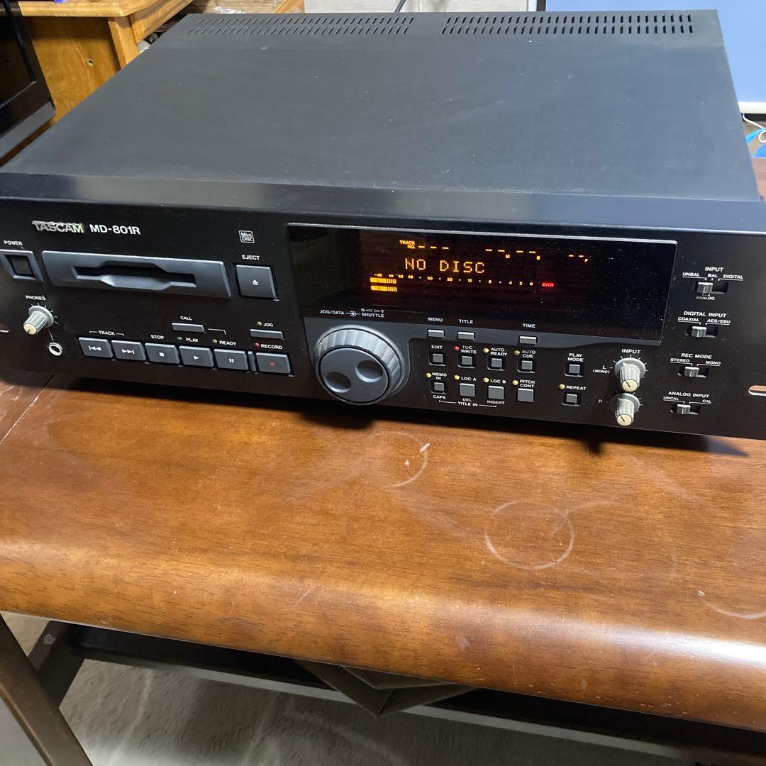 TASCAM MD-801R MDデッキ 現状品