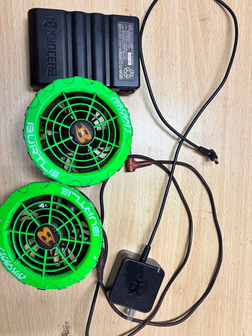 バートル　ファンセット　バッテリー19v空調服