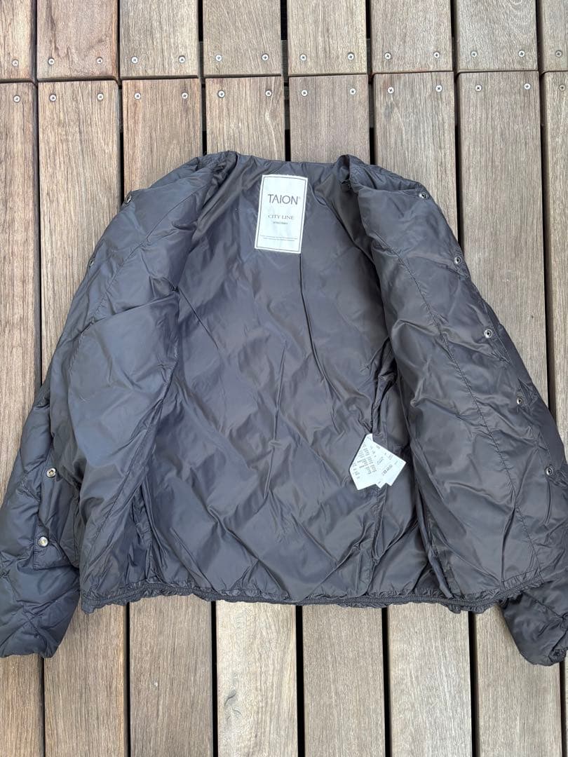 タイオンTAION シティラインCITY LINEダウンセットアップ　ブラック