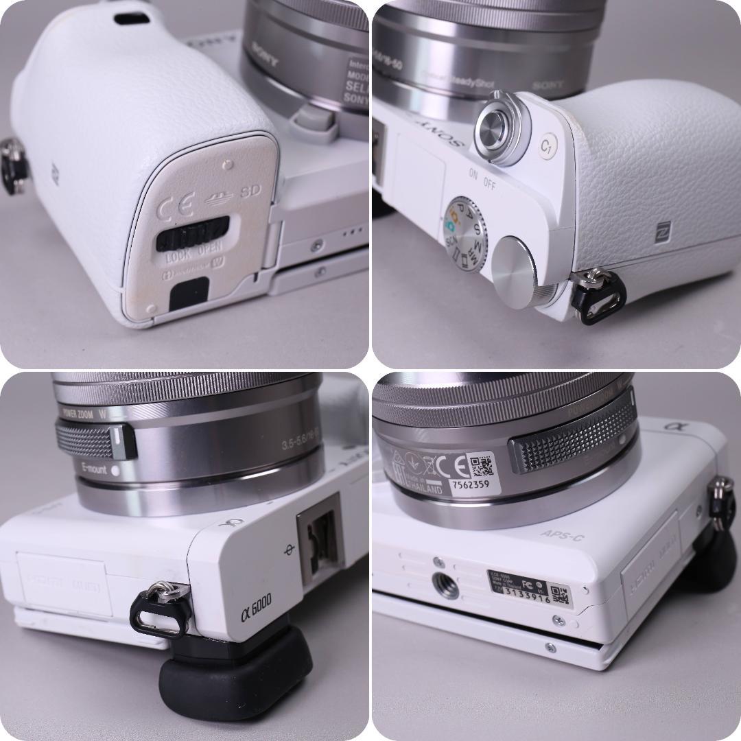 ☆美品ショット10082回☆SONY a6000 E 16-50mm　＃519