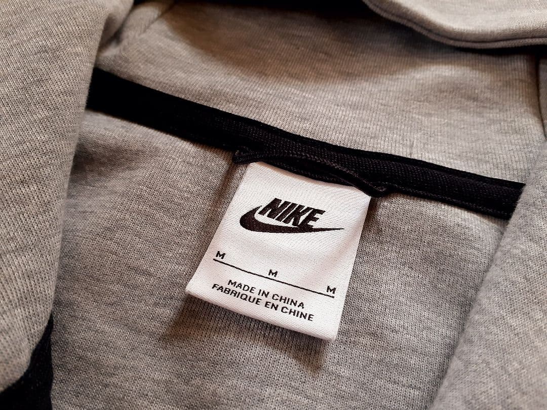 NIKE　テックフリース　セットアップ　上下　グレー　M　正規品