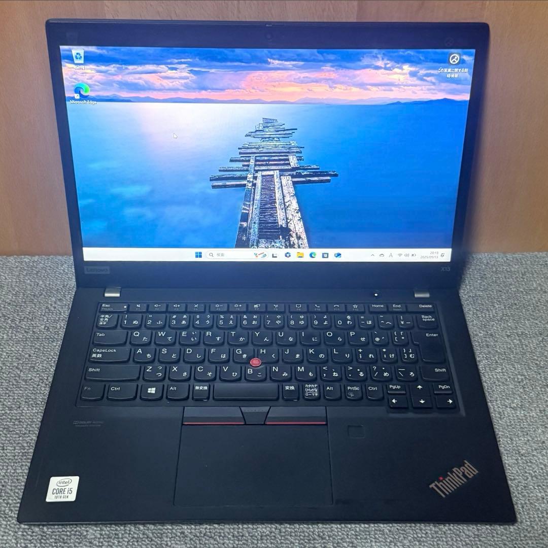Windowsノート本体 Thinkpad X13 Gen1 i5-10210U 8GB 256GB