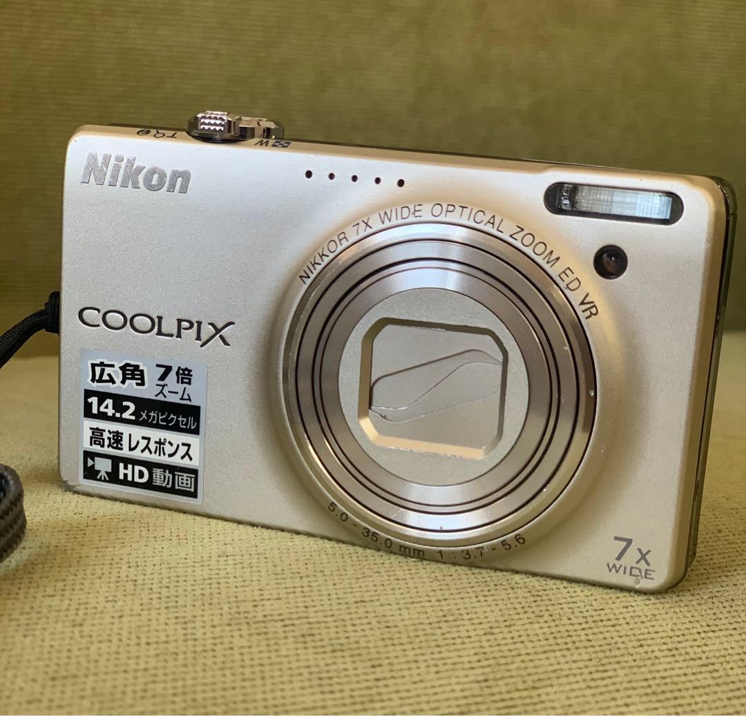 ニコン COOLPIX S6000 シルバー//