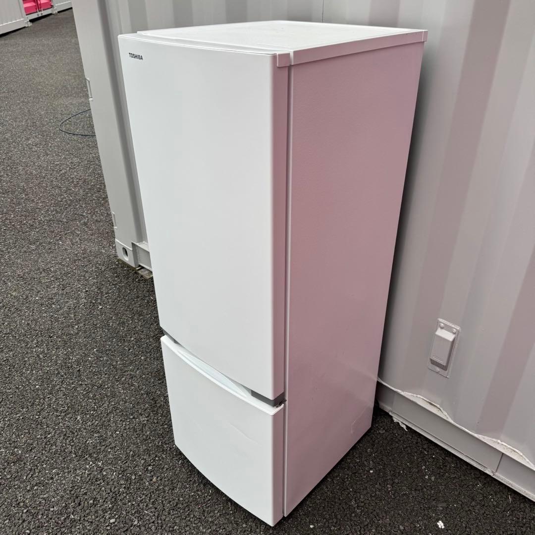 A519★2020年製★東芝　冷蔵庫　大型　ホワイト　自動霜取り