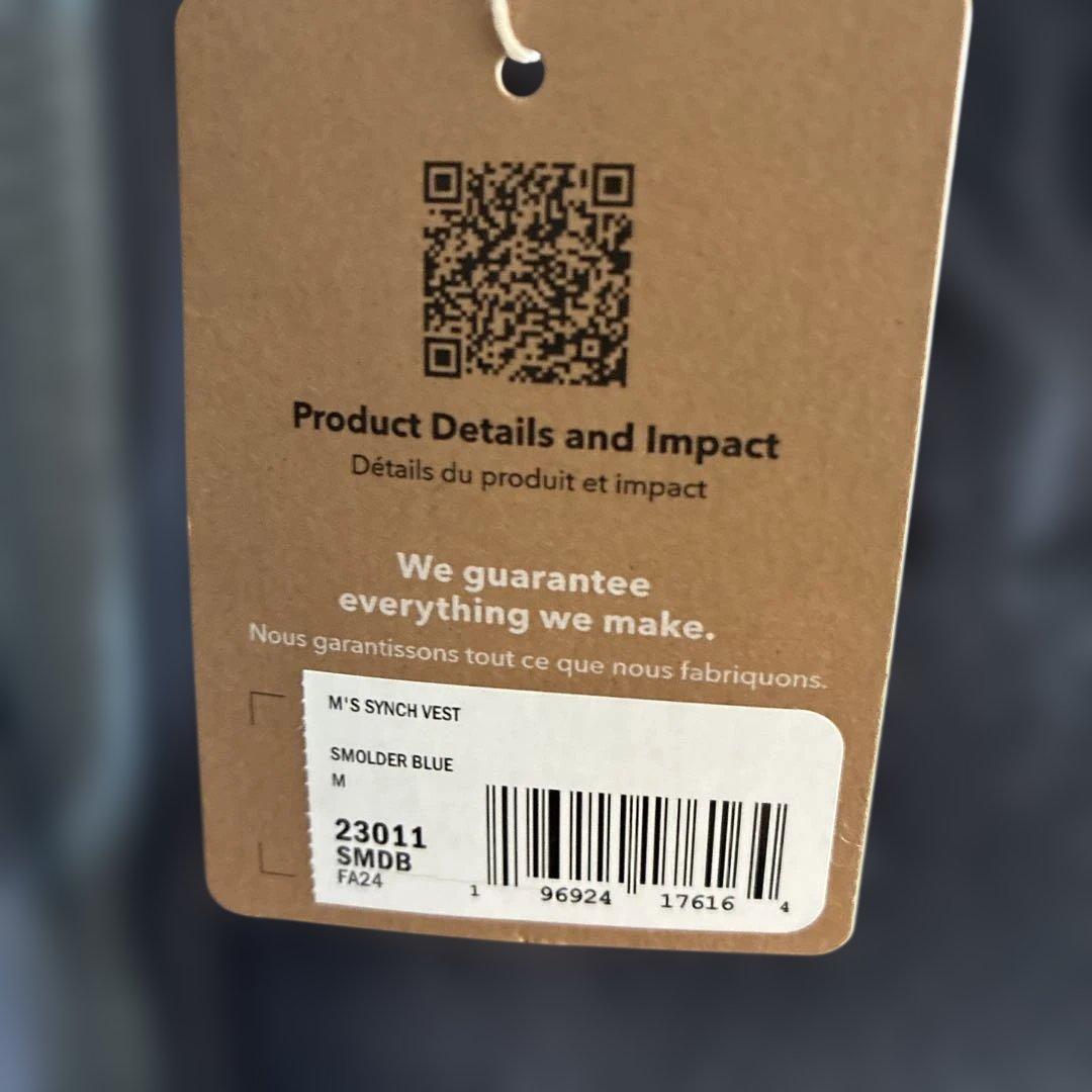 新品 patagonia メンズ シンチラ・ベスト サイズM SMDB