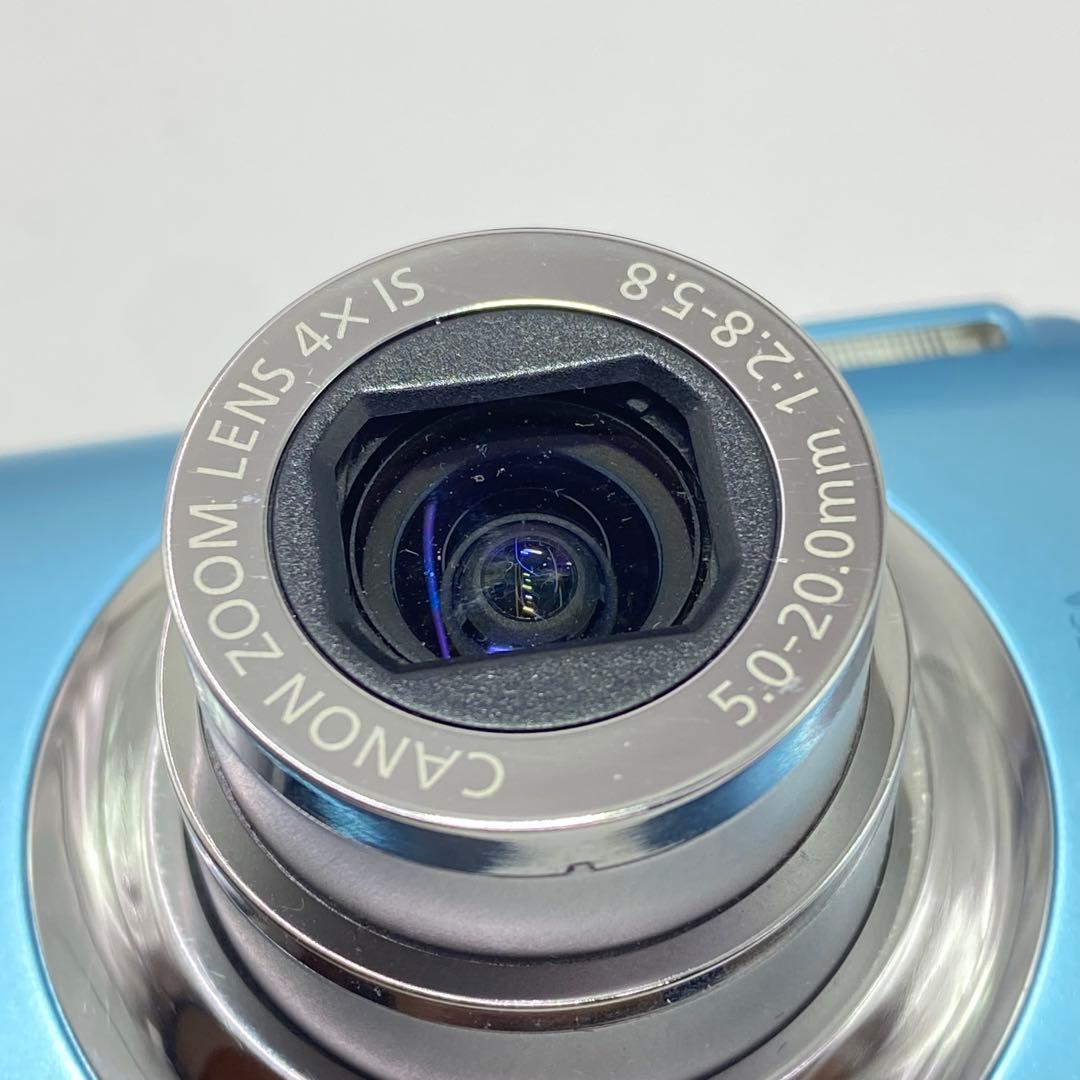 Canon IXY 510IS PC1356 充電器　ブルー コンデジ　動作品