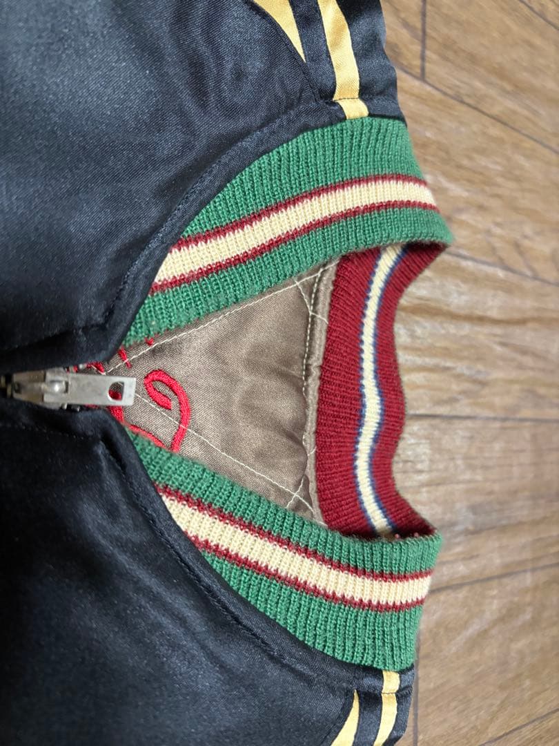 Mサイズ テーラー東洋 スカジャン 龍 和柄 リバーシブル M18426