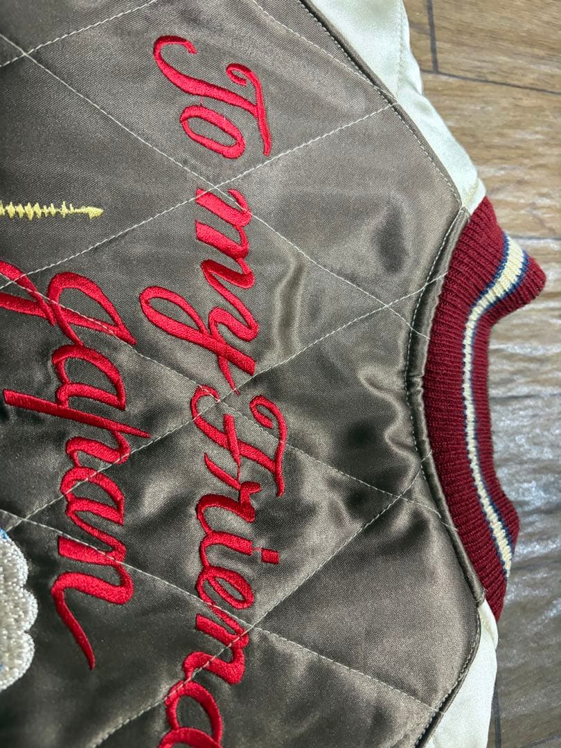 Mサイズ テーラー東洋 スカジャン 龍 和柄 リバーシブル M18426