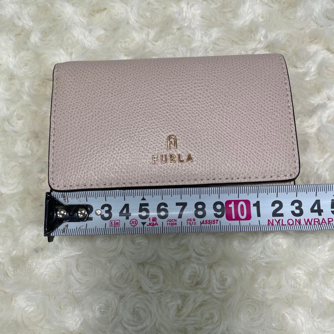 FURLAフルラ　レディース　二つ折り財布　ピンク