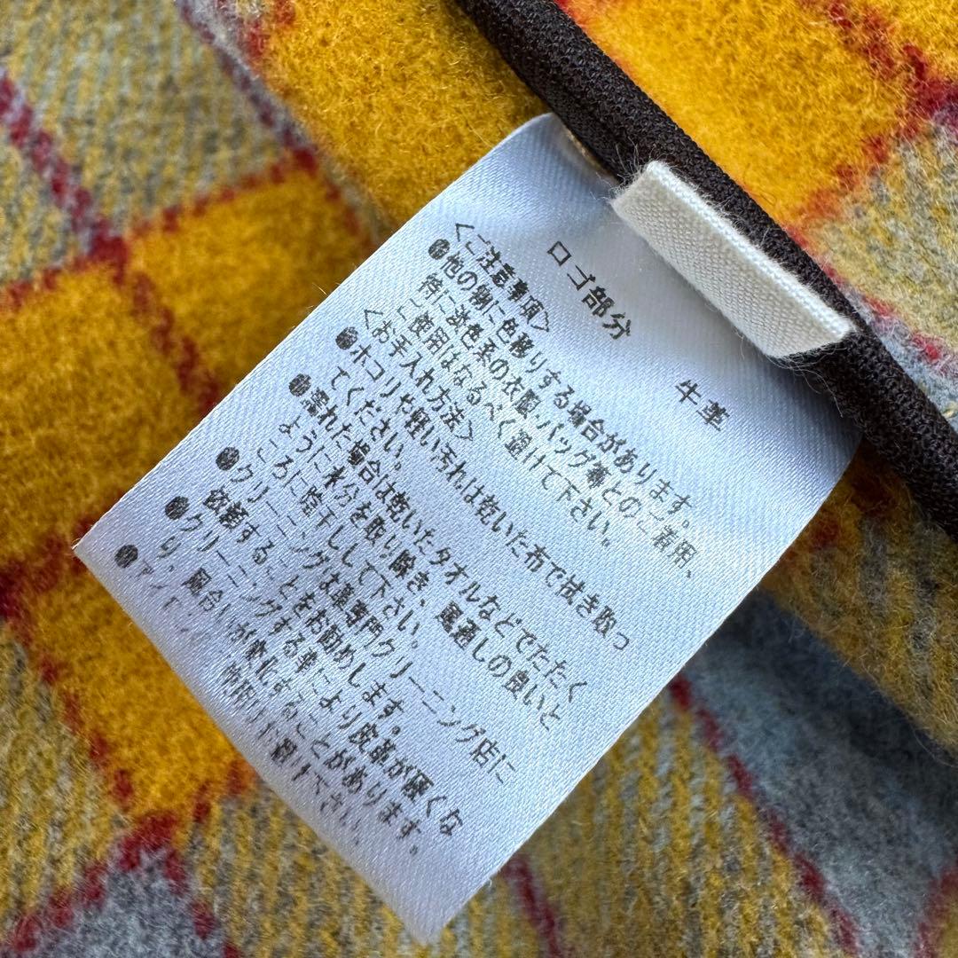 ロンドントラディション×ハンティングワールド ダッフルコート ロング丈 イエロー